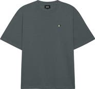 Dalix Mens Lil Matcha Heavy Weight Cotton Tee