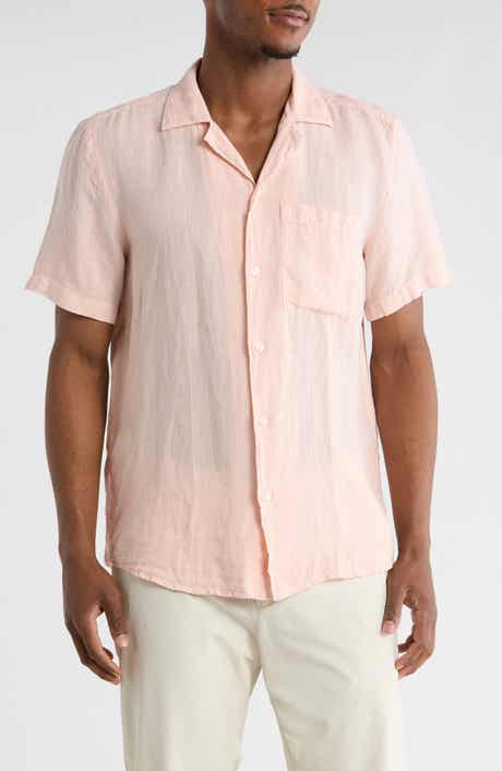 BOSS Ellino Linen Camp Shirt