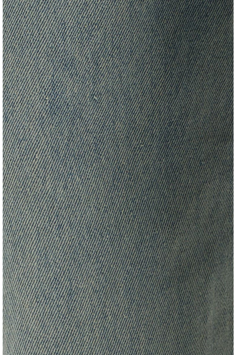 Wavy Seam Relaxed Jeans, Alternate, color, WASHED BLUE