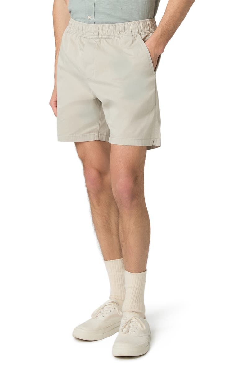 PAIGE Elijah Stretch Cotton Shorts, Alternate, color, Shallow