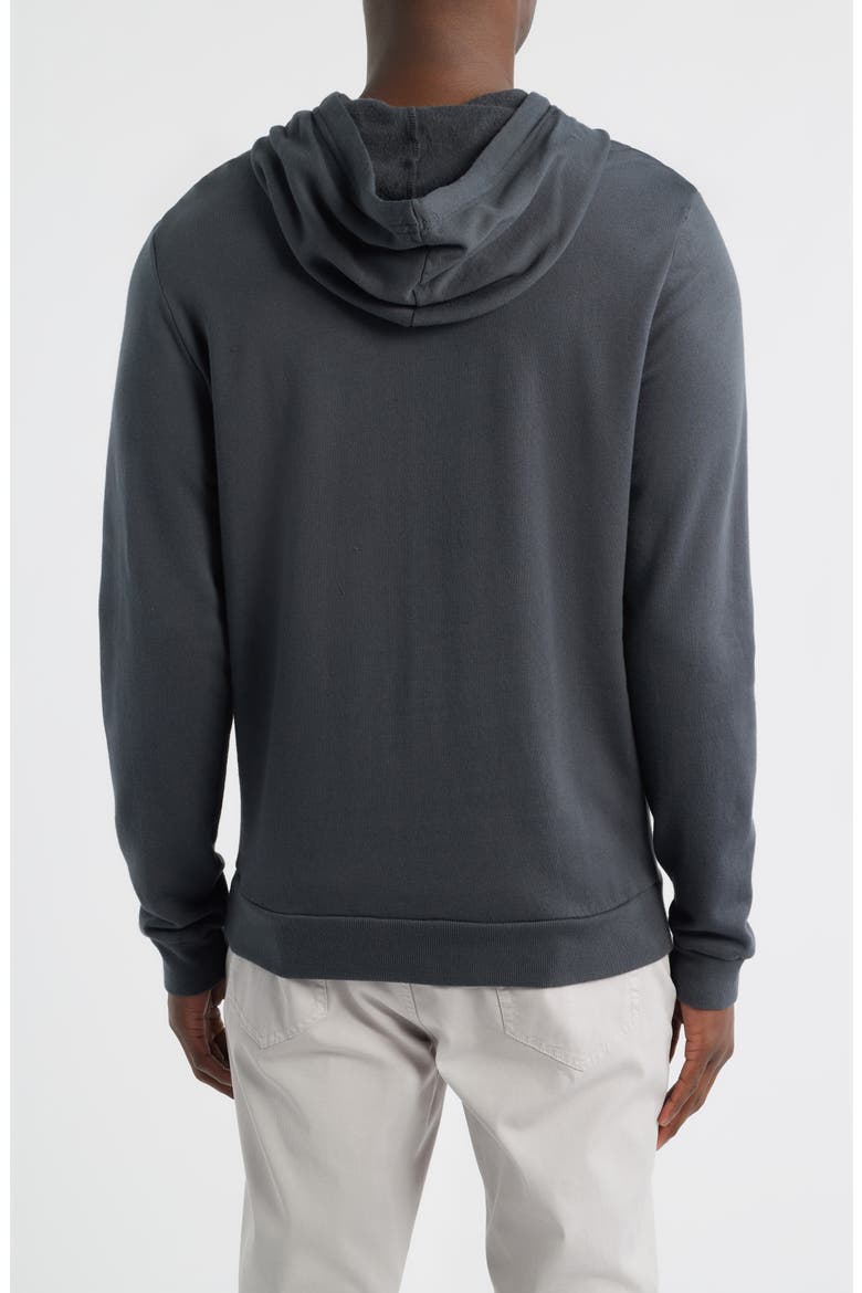 Cotton Blend French Terry Pullover Hoodie, Alternate, color, ASPHALT GREY