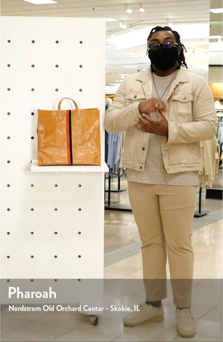 Simple Leather Tote, sales video thumbnail