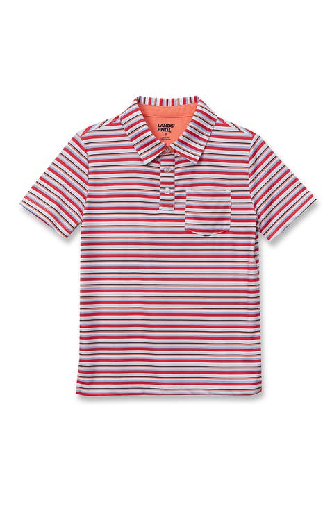 Boys Short Sleeve Athletic Polo Shirt