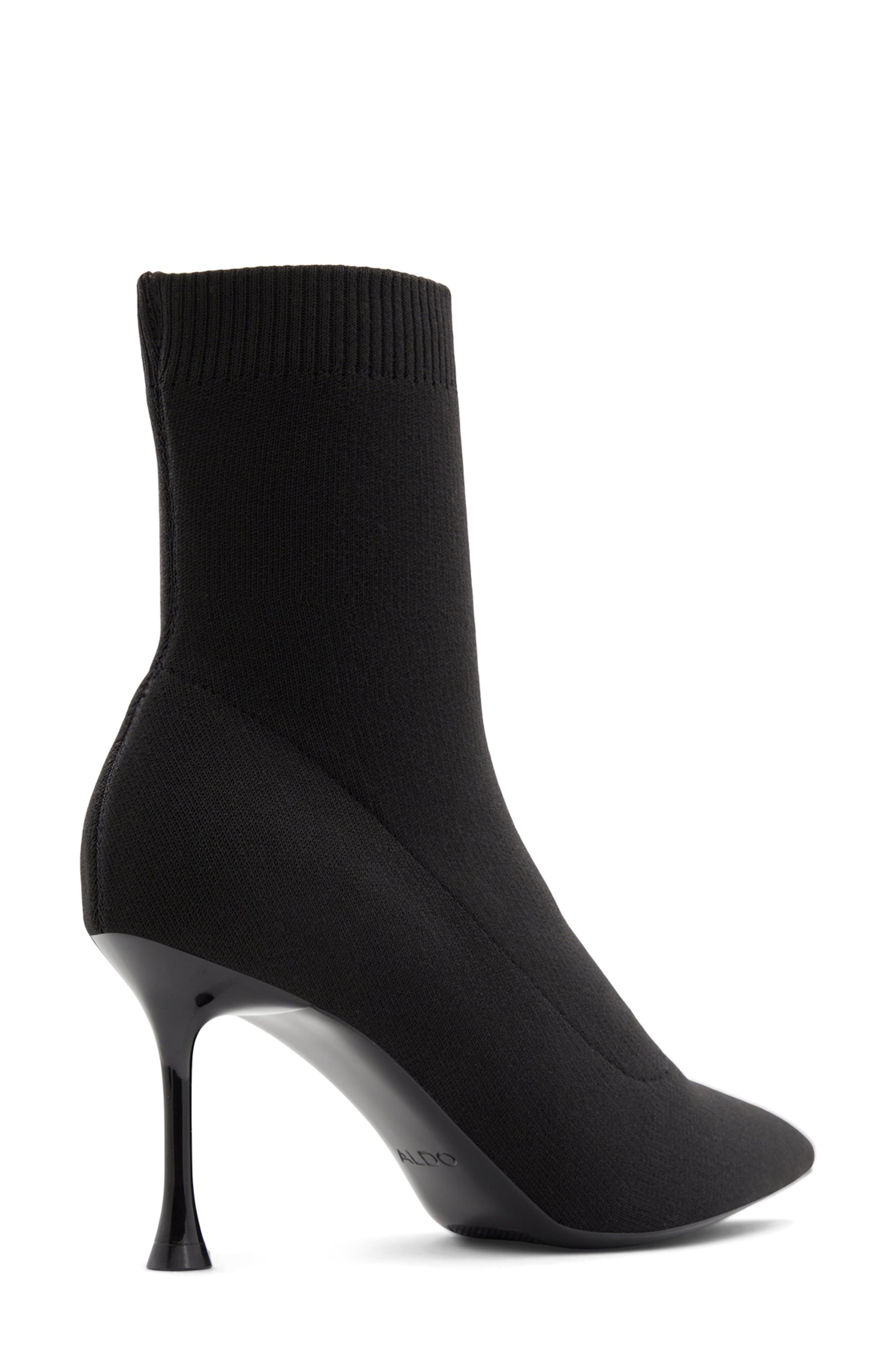 ALDO Phara Pointed Toe Sock Bootie, Alternate, color, 