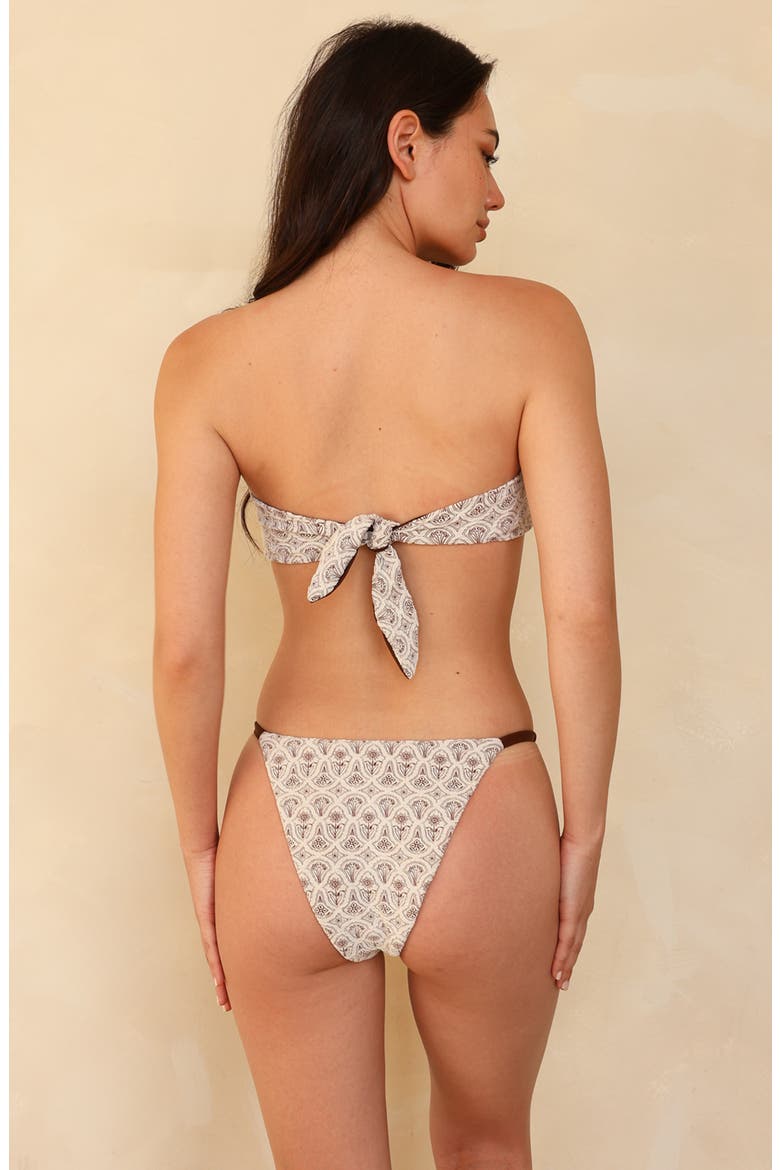 Bare Escape Super Cheeky Bikini Bottom, Alternate, color, Samba