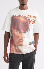 CRIMINAL DAMAGE x Street Fighter II Ryu T-Shirt