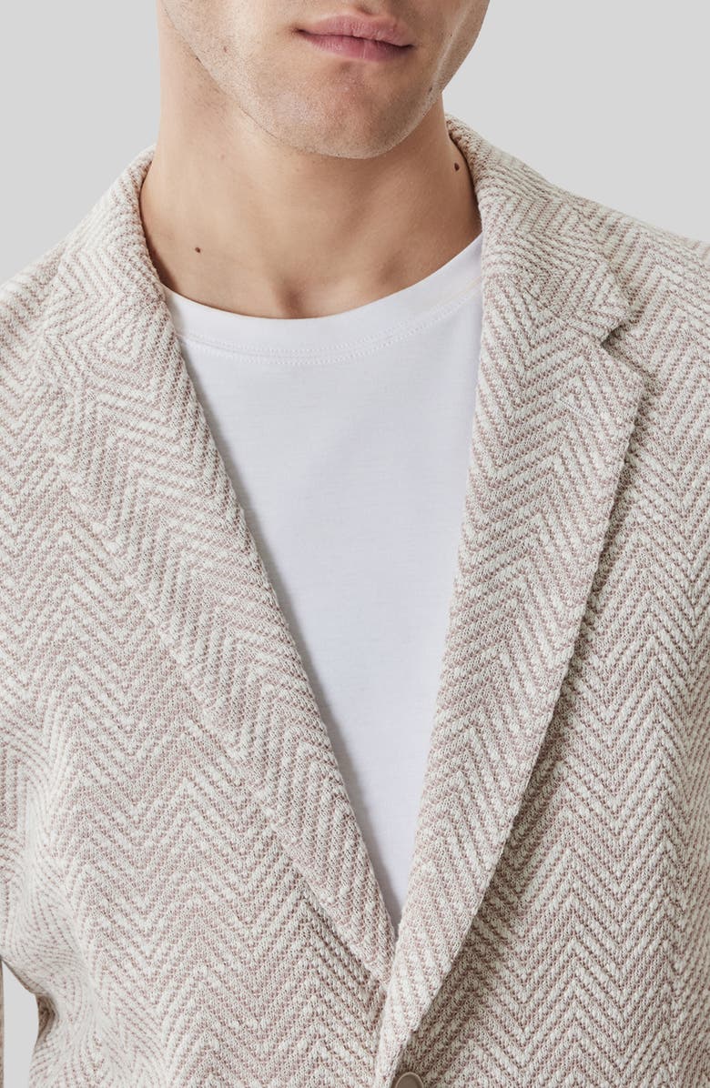 Robert Barakett Jett Knit Herringbone Sport Coat, Alternate, color, 