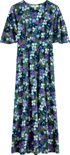 Seasalt Cornwall Chateaux Floral Organic Cotton Maxi Dress | Nordstrom