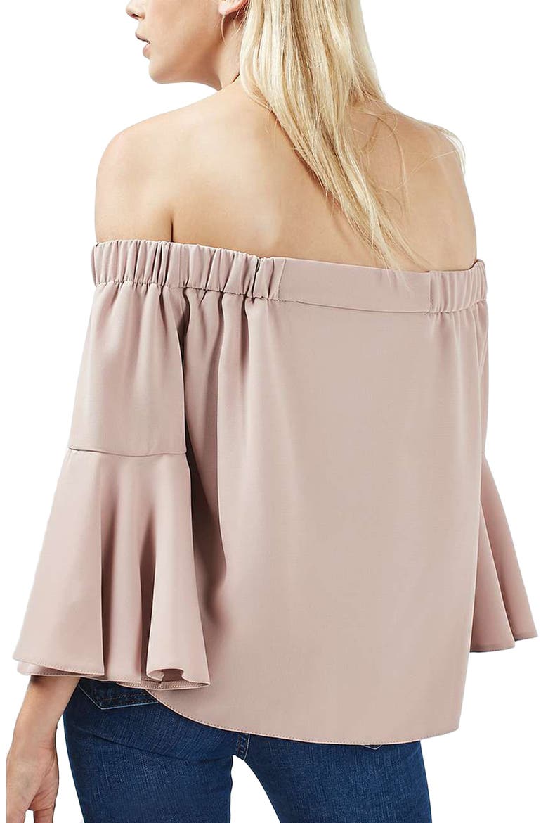 Ella Off the Shoulder Top, Alternate, color, BLUSH