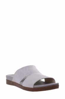 Dawn Shimmer Slide Sandal