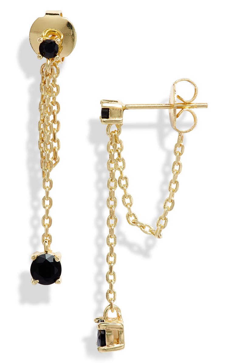 Melinda Maria Ray Drop Chain Earrings, Main, color, 