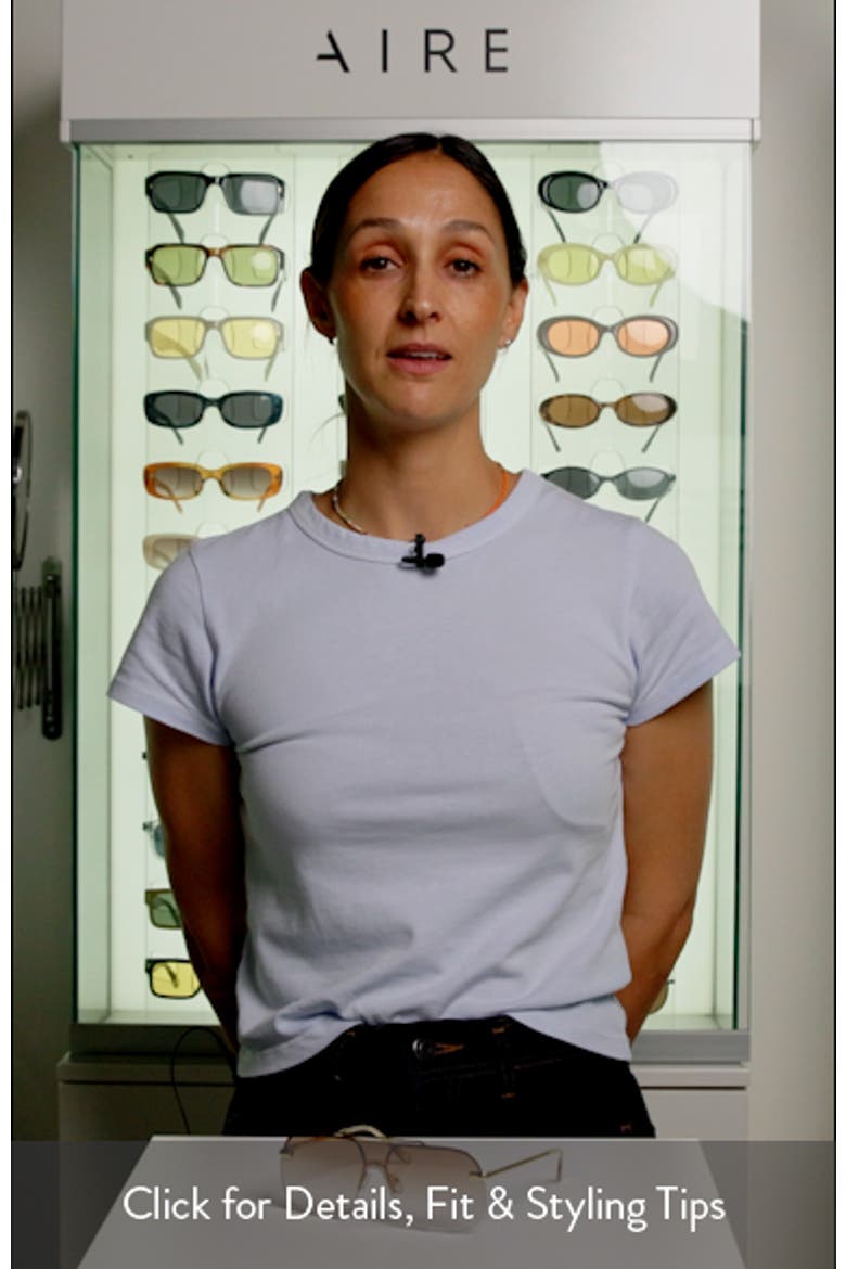 Venatici 137mm Aviator Sunglasses (Women) | Nordstrom