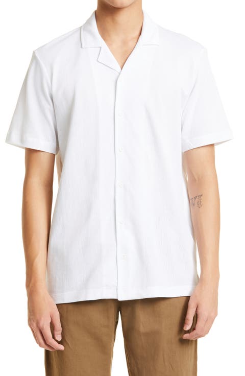 Men's Riviera Cotton Button-Up Shirt