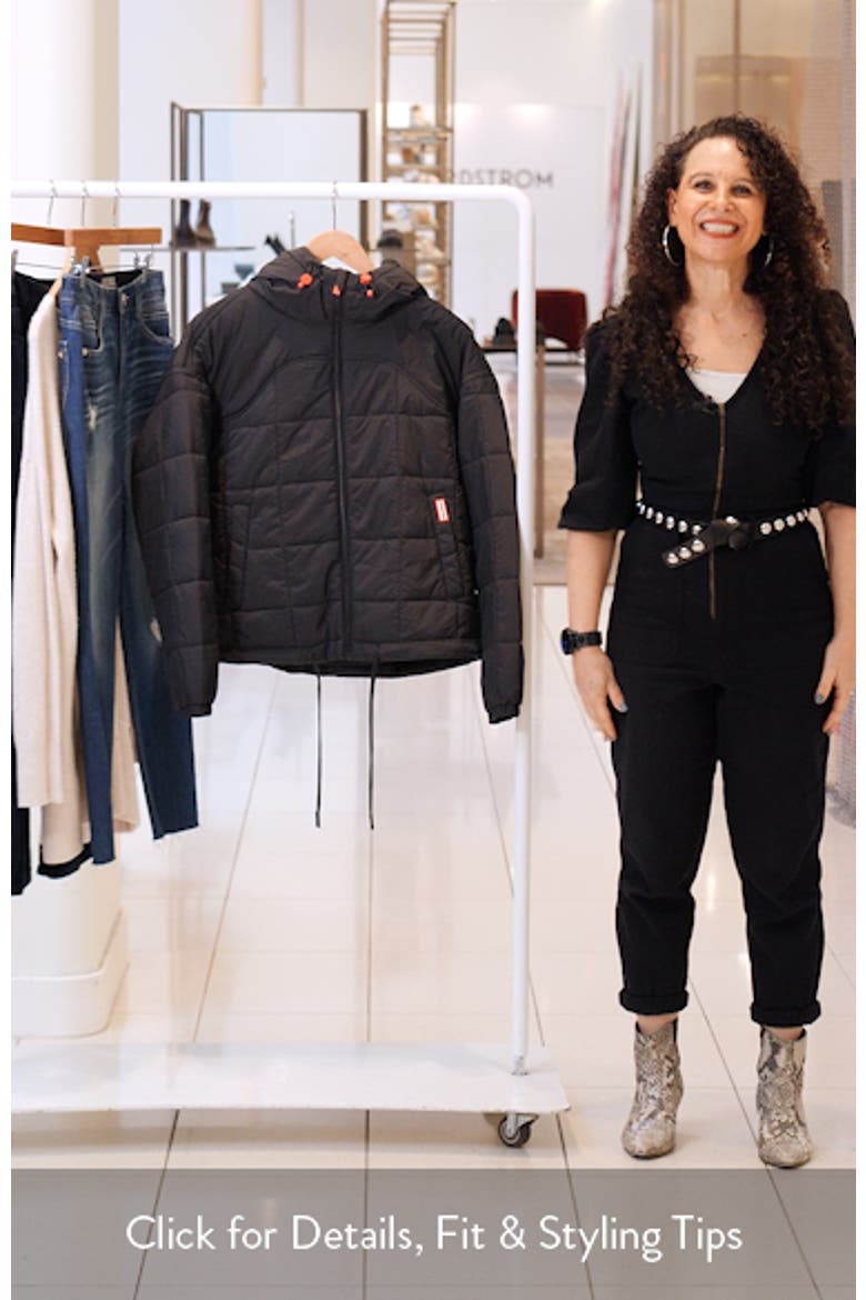 Camille Crinkle Puffer Jacket video