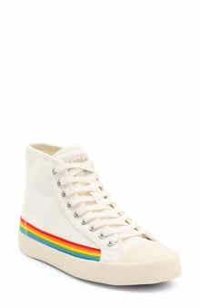 Gola Coaster Rainbow Drop High Top Sneaker