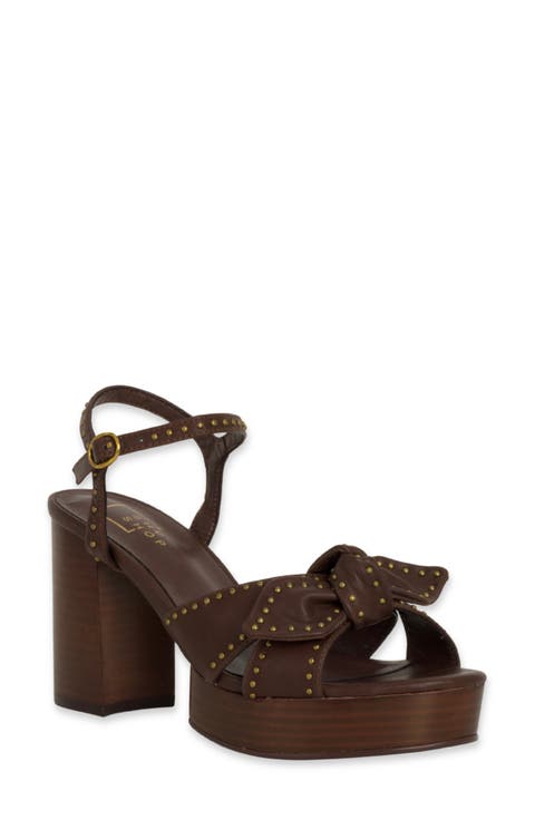 Etta Studded Platform Sandal (Women)