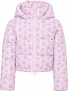 LoveShackFancy Kids' Moore Floral Puffer Jacket