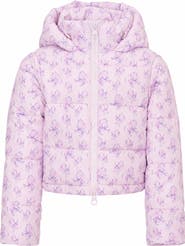 LoveShackFancy Kids' Moore Floral Puffer Jacket