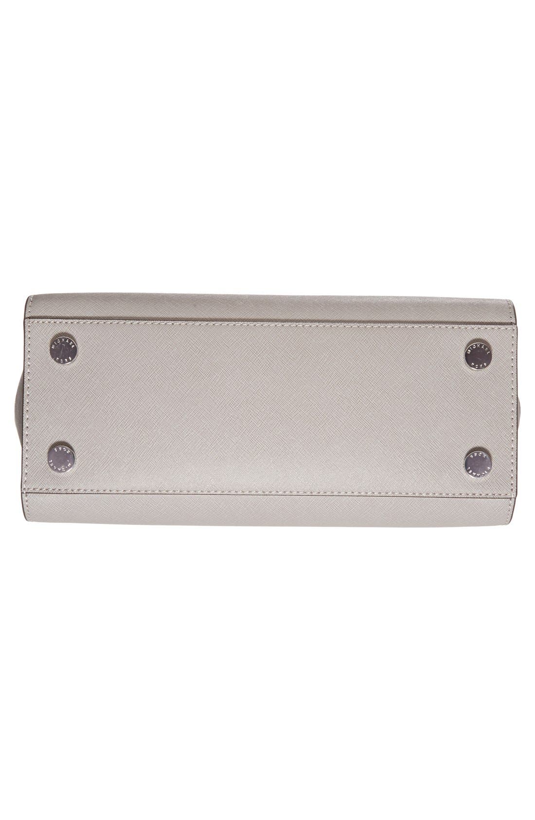 MICHAEL Michael Kors 'Selma Medium' Zip-Top Satchel, Alternate, color, 