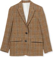 Fortela Bella Brown Check Jacket