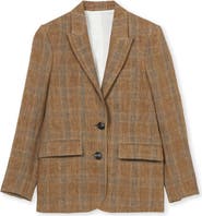 Fortela Bella Brown Check Jacket