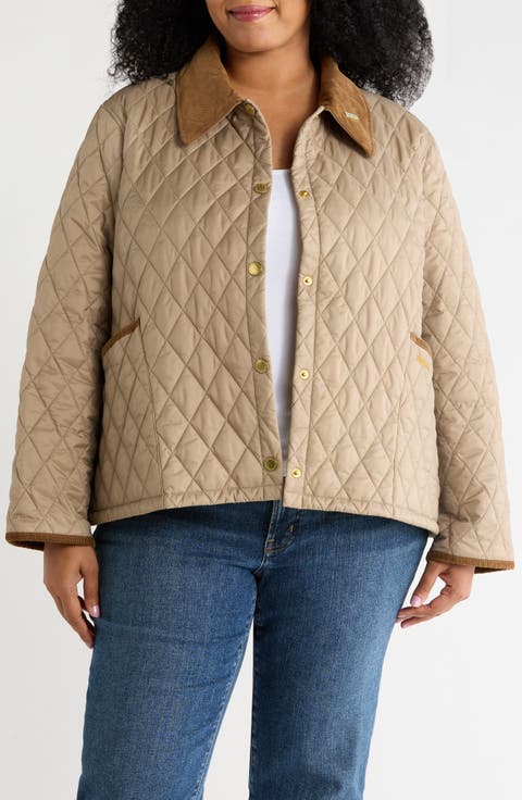 Icons Cropped Liddesdale Quilted Jacket