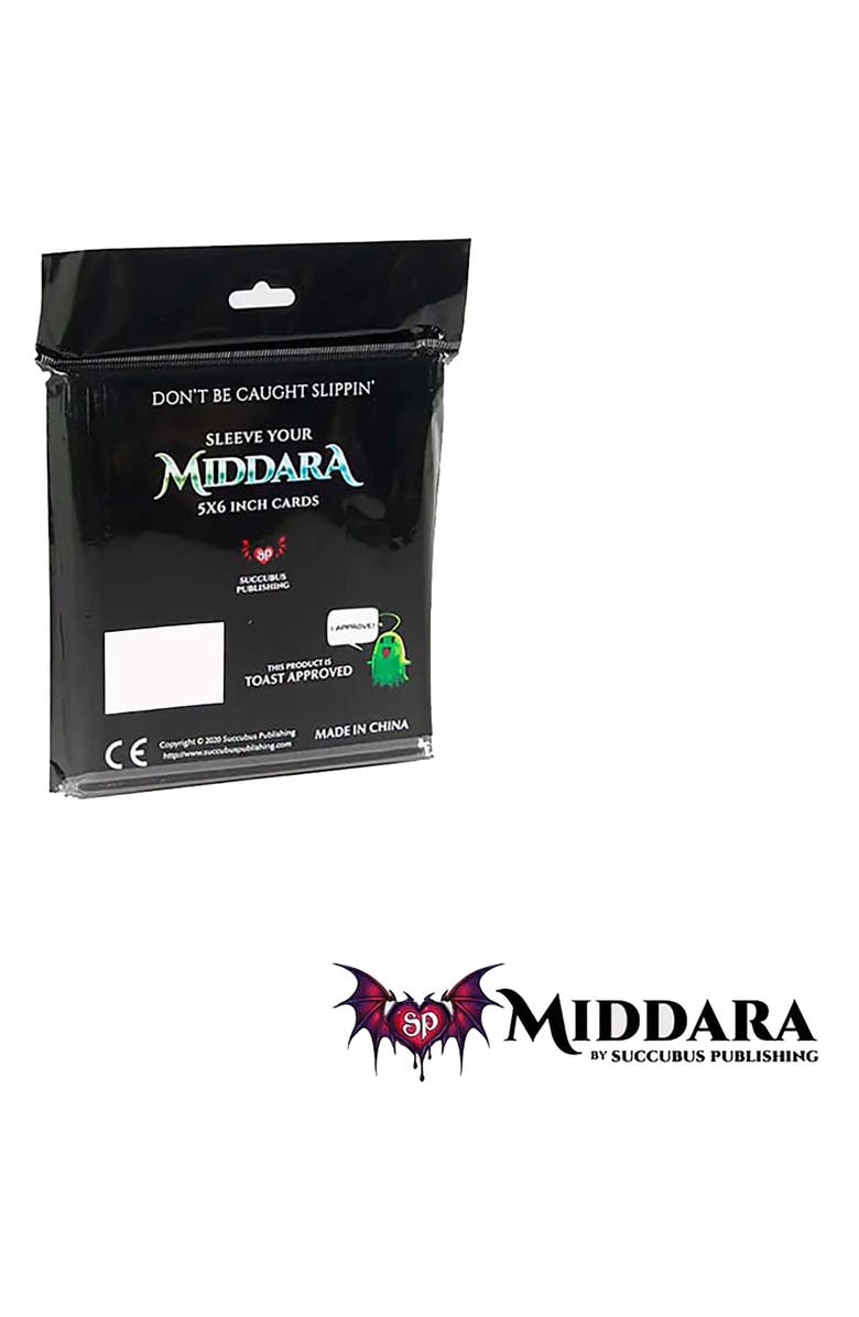 Middara The Sexiest Sleeves 100Pk Clear Card Protectors, Alternate, color, Multicolored