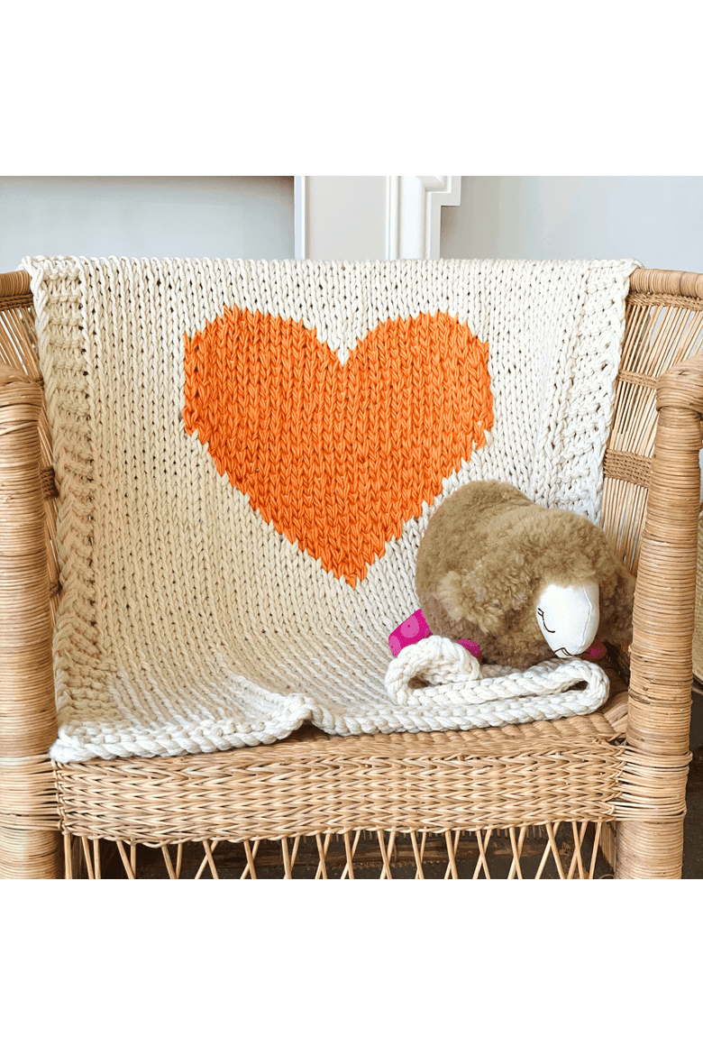 Mini Heart Blanket - Taupe, Main, color, Taupe