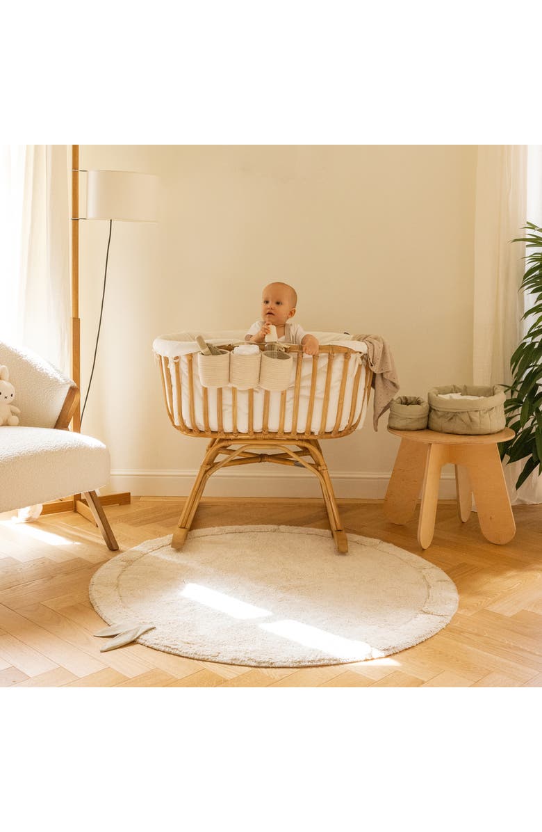 Lorena Canals Washable rug  Leaf, Alternate, color, Natural, Ivory, Olive