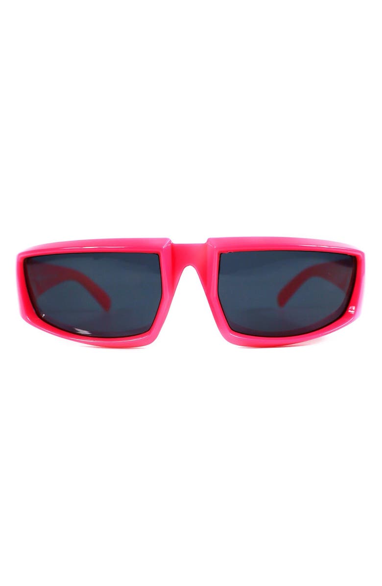 Wisdom Frame 7 63mm Rectangular Sunglasses, Main, color,