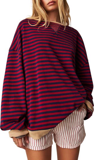 Free People Striped offers Tunic Sweater