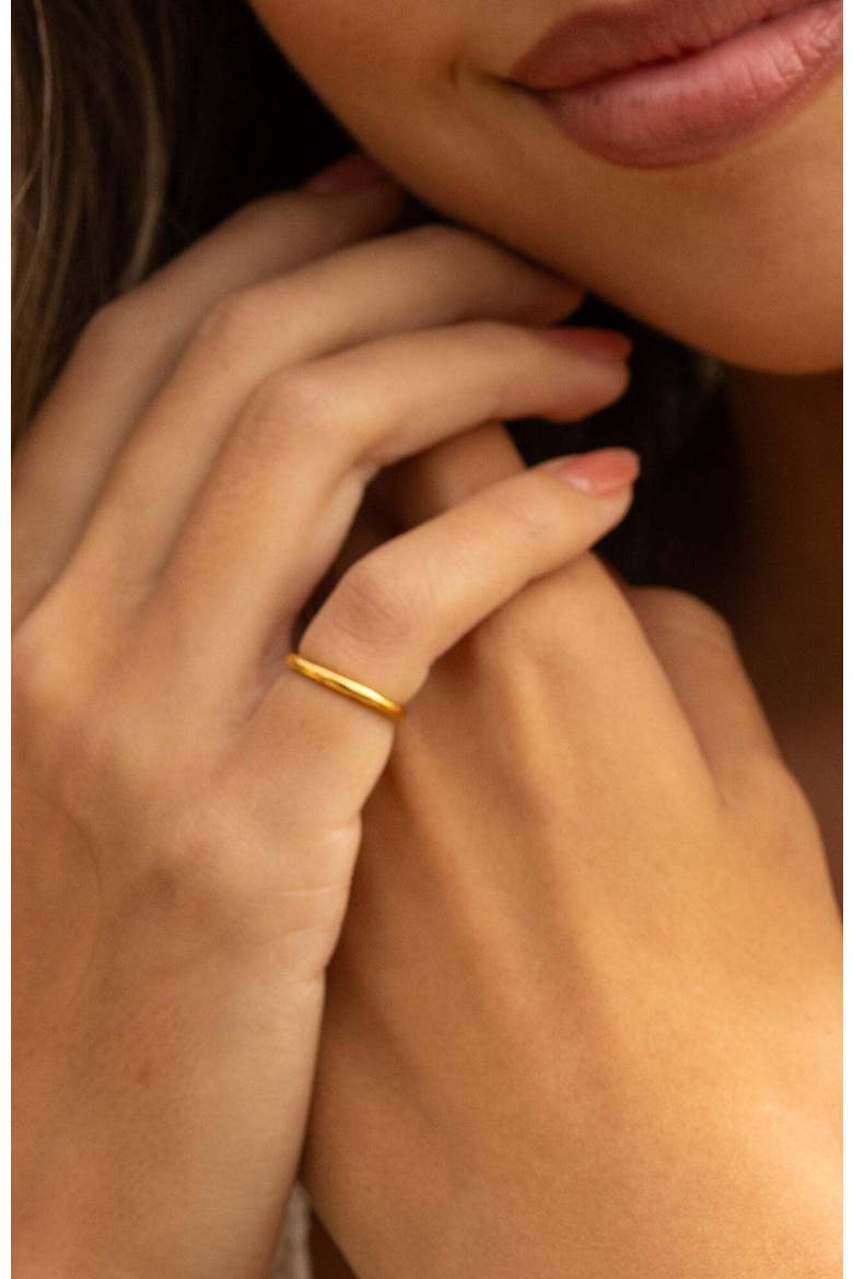 Pinky Promise Ring, Alternate, color, Yellow Gold