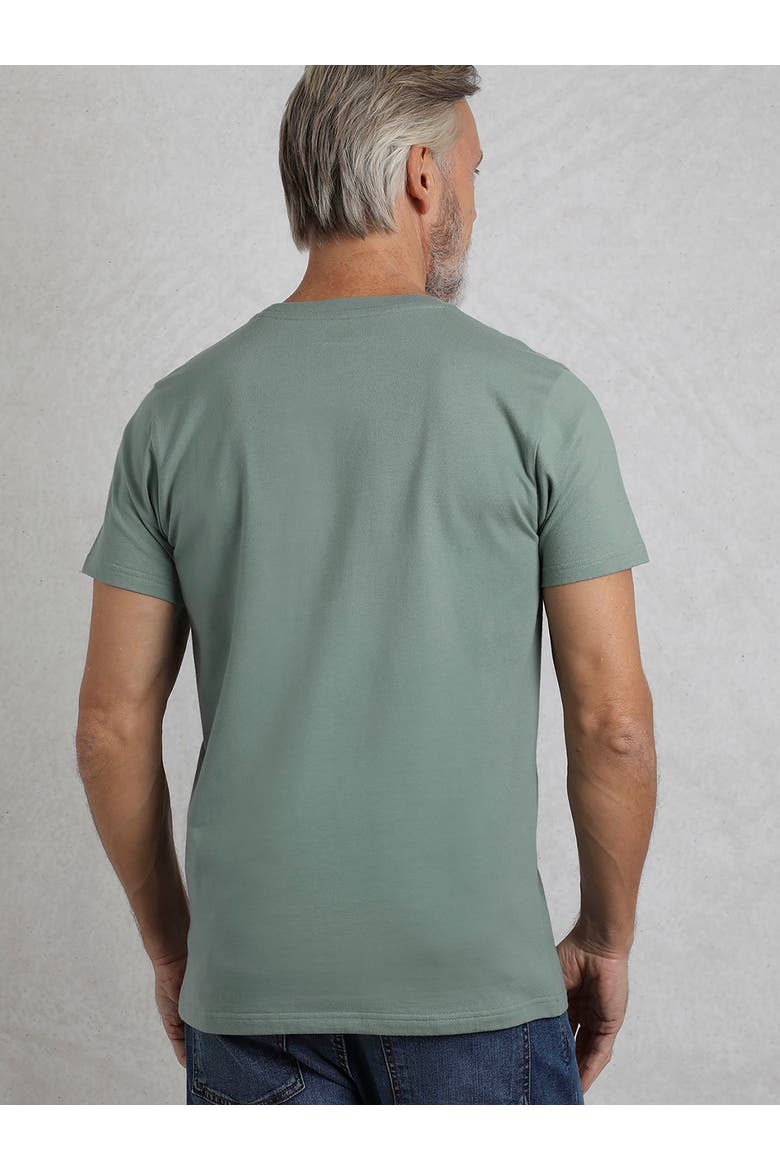 Tidal Branded Pocket T-Shirt, Alternate, color, Dusty Teal