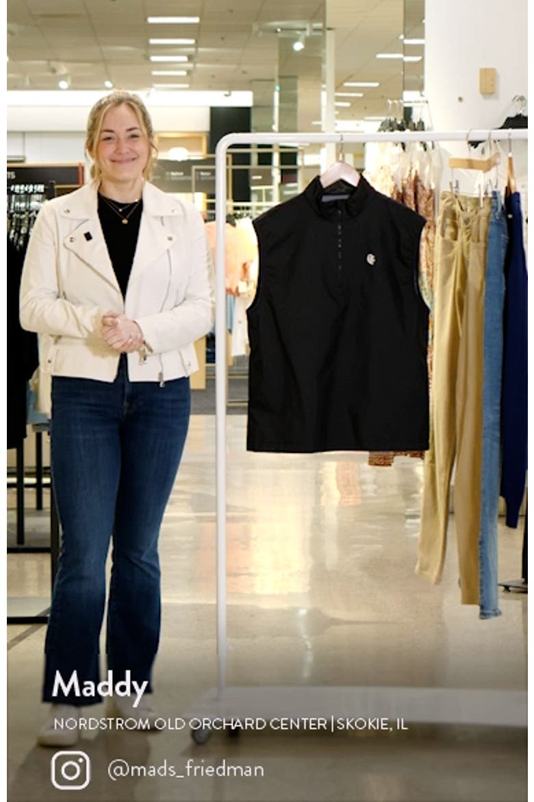 Tech Shell Quarter Zip Vest video