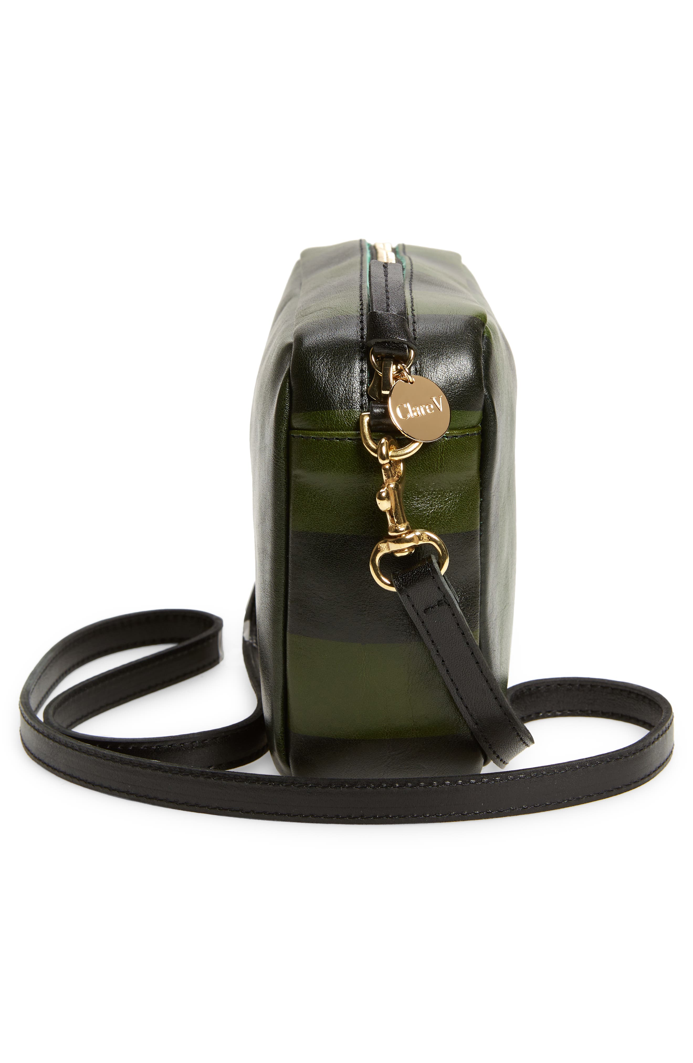 Clare V. Midi Sac Leather Crossbody Bag, Alternate, color, 