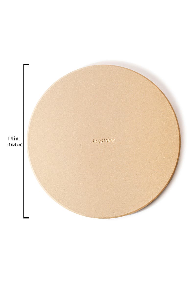 Leo 14-Inch Pizza Stone & Cutter Set, Alternate, color, STONE