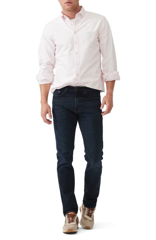 Rodd & Gunn Gunn Check Oxford Long Sleeve Slim Fit Shirt In Quartz