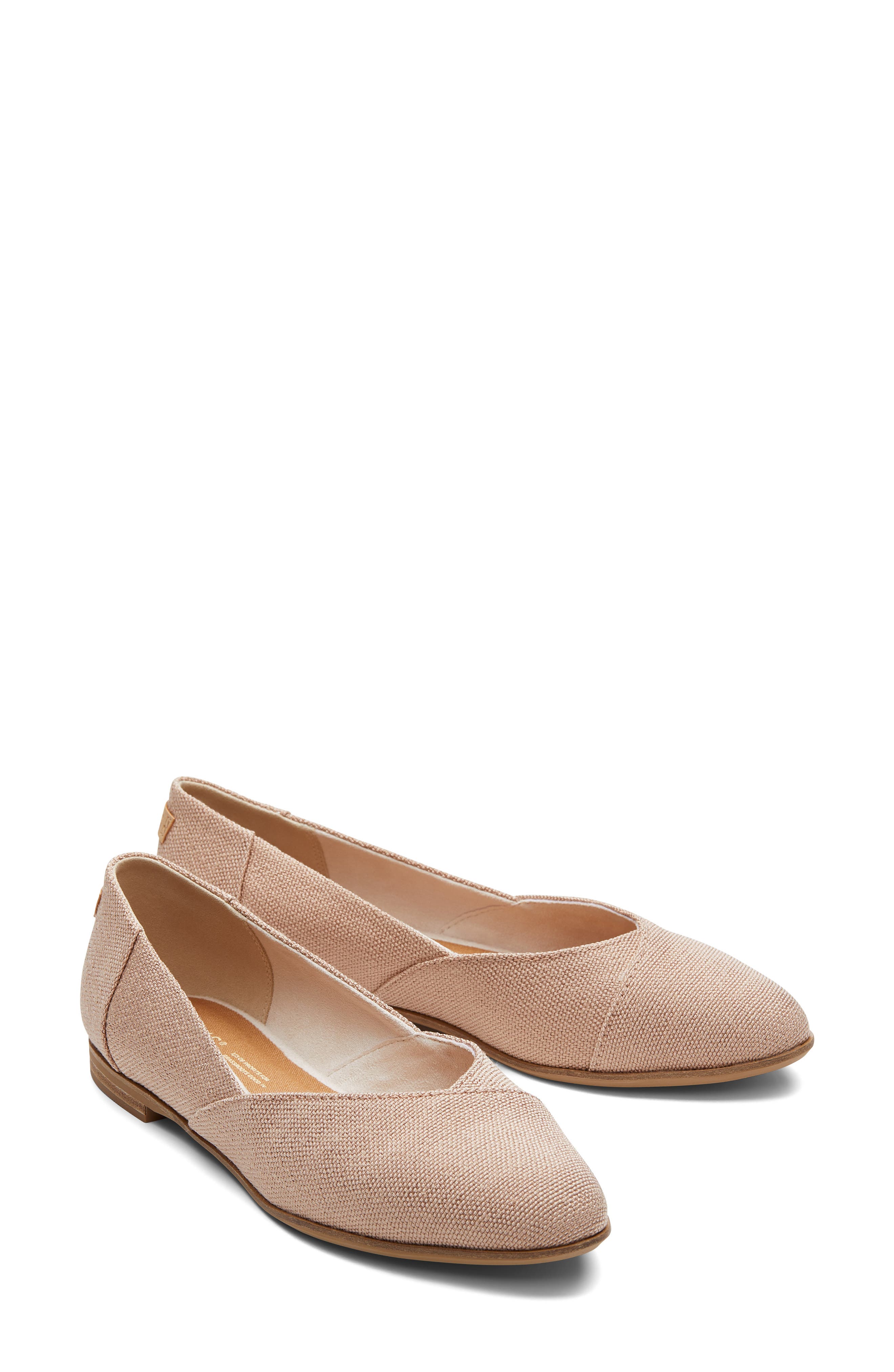 Jutti Neat Flat, Main, color, NATURAL COLOR