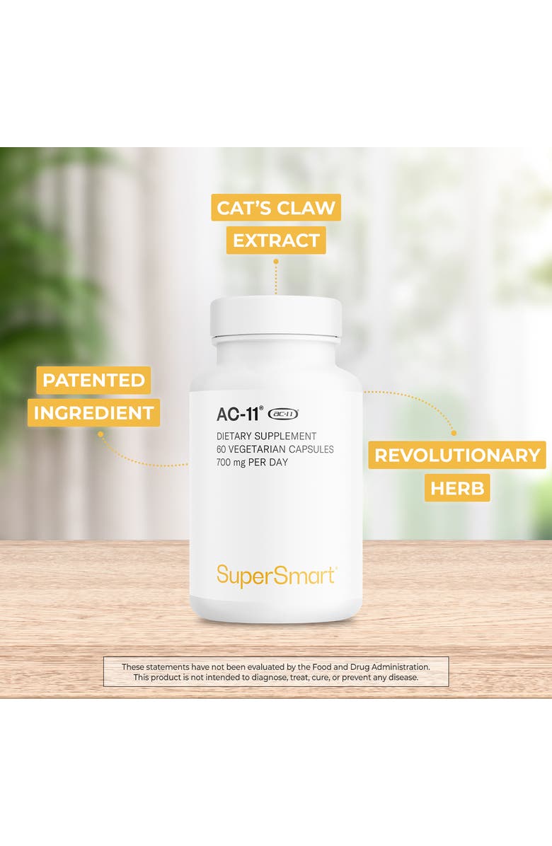 SuperSmart AC-11 700mg Cat's Claw Extract, Alternate, color, NO COLOR
