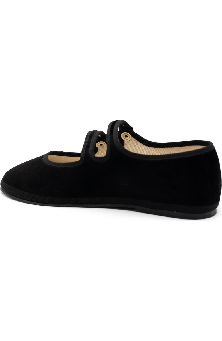 Gondolina Shoes Mary Jane Double Strap Ballet Flats, Alternate, color, Gondola Black