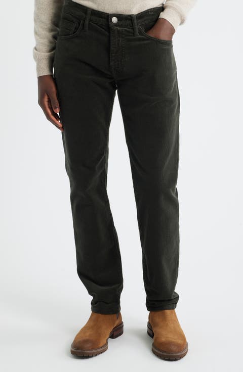 Marcus Straight Leg Corduroy Pants