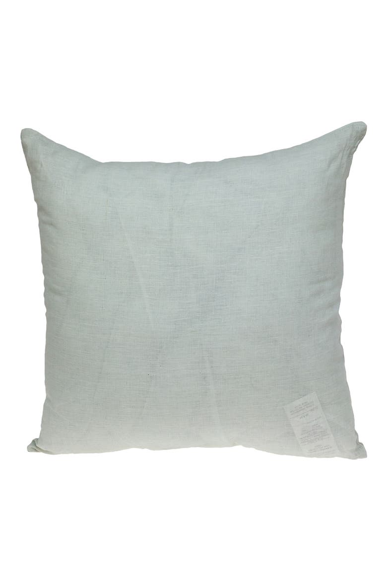 Fleura Embroidered Throw Pillow, Alternate, color, BEIGE