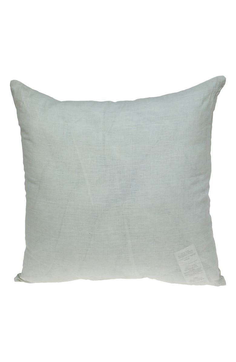 PARKLAND COLLECTION Fleura Embroidered Throw Pillow, Alternate, color, Beige