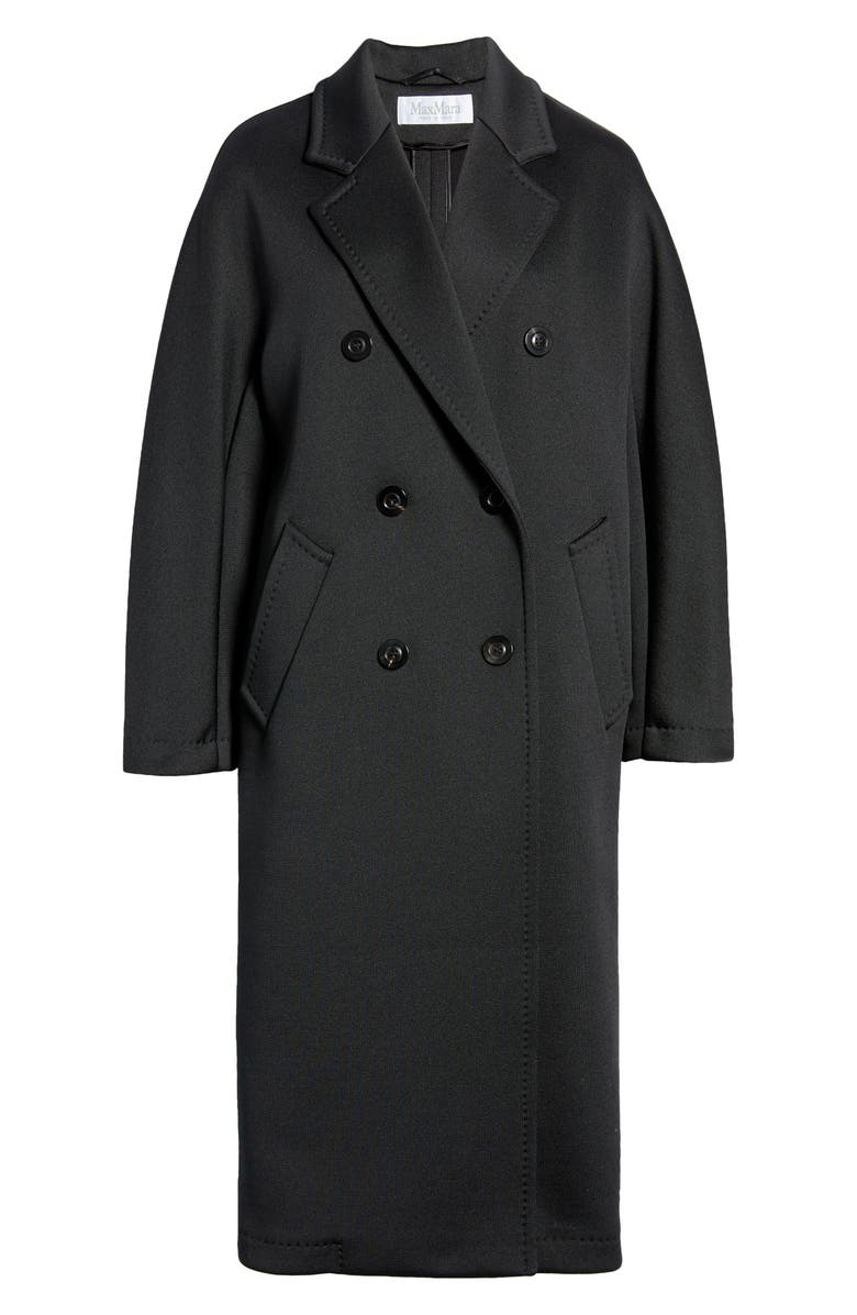 Max Mara 101801 Icon Double Breasted Jersey Coat, Alternate, color, 