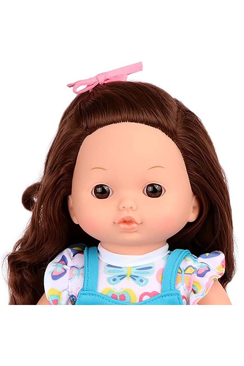 12 Inch Doll Hair Play Set Brunette, Alternate, color, Multicolored