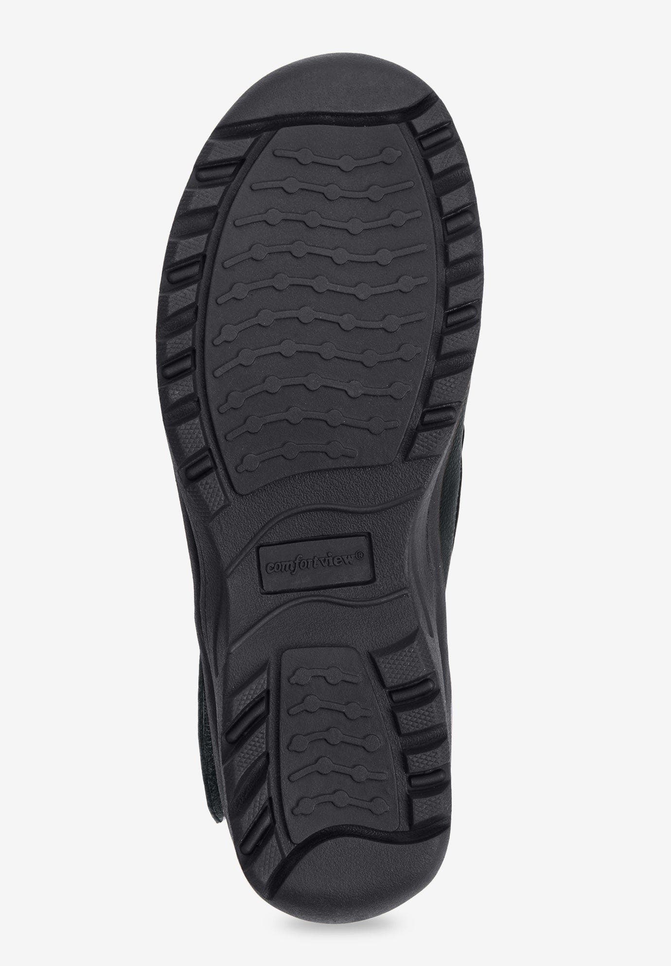 Comfortview The Cailyn Flat, Alternate, color, Black