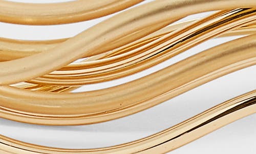Nordstrom Set Of 8 Wavy Bangles