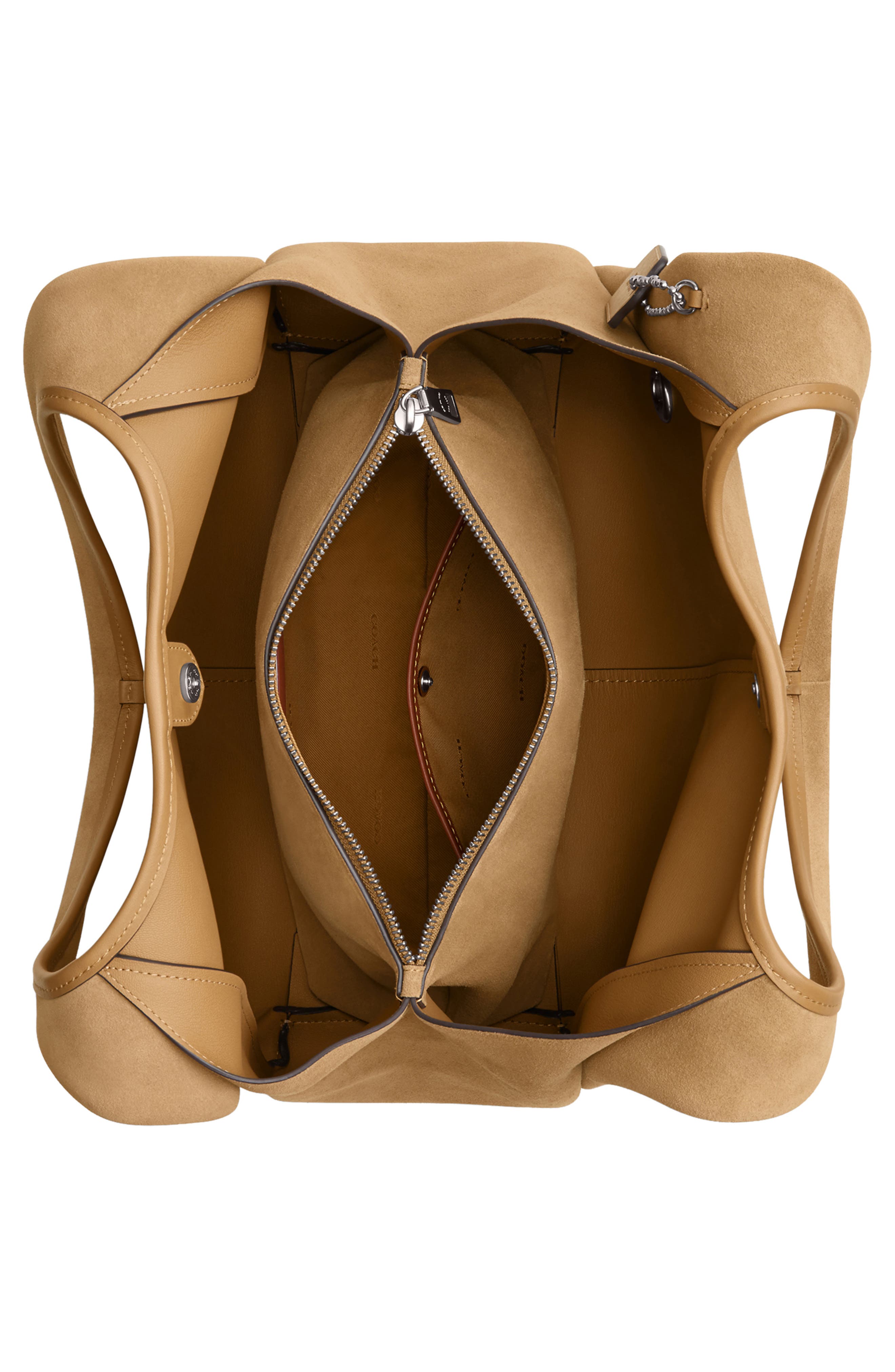 COACH Juliet Suede Shoulder Bag, Alternate, color, 