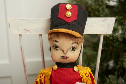 Gallerie Ii Danny Little Drummer Boy Joe Spencer Gathered Traditions Christmas Art Doll Figure In Red