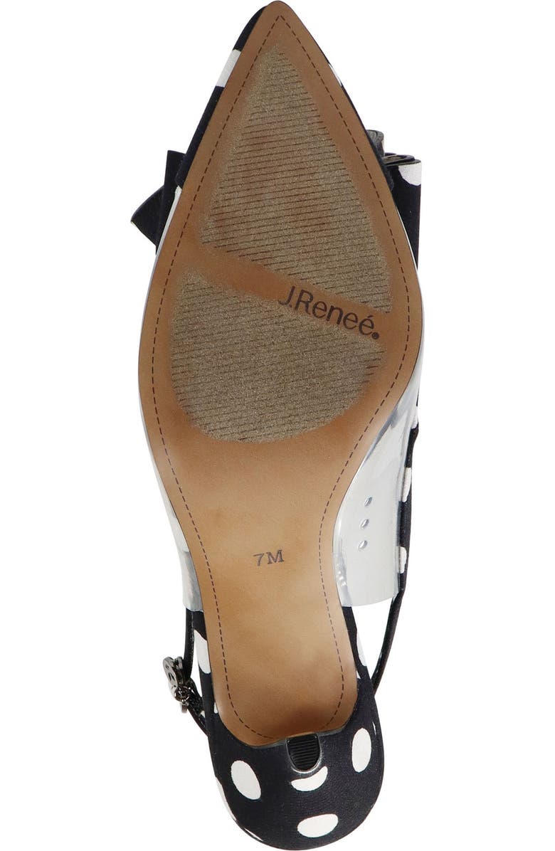 J. Reneé Karunya Pointed Toe Slingback Pump, Alternate, color,